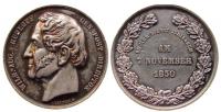 Rudolff Wilhelm August von - General Post Director - 1850 - Medaille  ss-vz