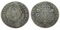 Frankreich - France - 1710 - 1/2 Ecu aux trois coronnes  ss+