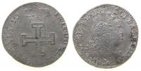 Frankreich - France - 1710 - 1 Teston  fast ss