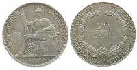 Franz�sisch  Indochina - French Indo China  - 1900 - 20 Cents  vz-