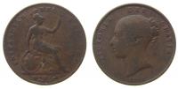 Gro�britannien - Great-Britain - 1856 - Penny  sch�n