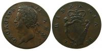 Irland - Ireland - 1736 - 1/2 Penny  ss+