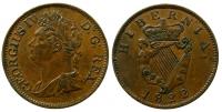 Irland - Ireland - 1822 - 1/2 Penny  vz