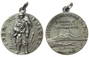 Associazione nationale del Fante - Raduno di Napoli - 1955 - Medaille  ss-vz