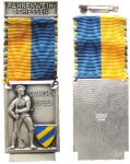 Gränichen - Fahnenweihschießen - 1955 - tragbare Medaille  vz