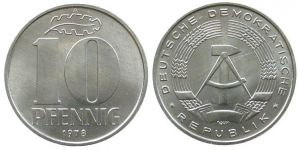 DDR - 1978 - 10 Pfennig  stgl