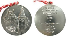 Speyer 10 Süddeutsches Münzsammlertreffen - 1975 - Medaille  vz-stgl