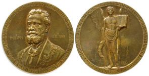 Lueger Karl Dr. (1844 - 1910) - 1910 - Medaille  ss-vz