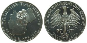 Berlin - 1989 - Medaille  vz-stgl