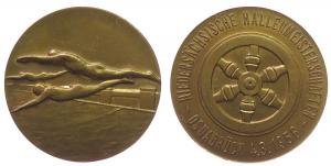 Osnabrück - auf die Niedersächsischen Hallenmeisterschaften - 1956 - Medaille  vz