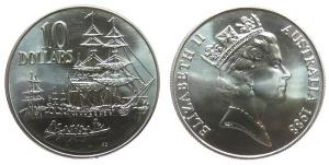 Australien - Australia - 1988 - 10 Dollar  unc