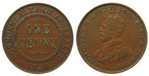 Australien - Australia - 1934 - 1 Penny  ss