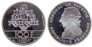 Frankreich - France - 1987 - 100 Francs  pp