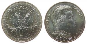 Frankreich - France - 1984 - 100 Francs  stgl