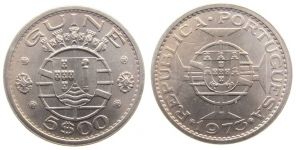 Guinea Bissau - 1973 - 5 Escudos  unc