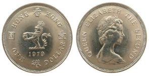Hong Kong - 1979 - 1 Dollar  unc