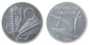 Italien - Italy - 1970 - 10 Lire  unc
