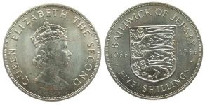 Jersey - 1966 - 5 Shilling  vz-unc
