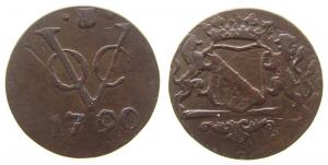 Niederl. Indien - Netherlands India - 1790 - 1 Duit  ss