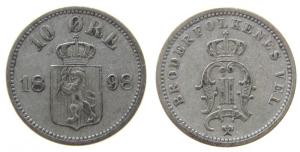 Norwegen - Norway - 1898 - 10 Öre  ss