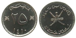 Oman - 1989 - 25 Baiza  unc