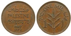 Palästina - Palestine - 1927 - 1 Mil  ss