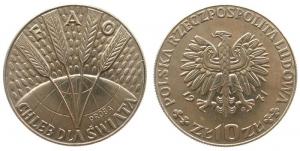 Polen - Poland - 1971 - 10 Zlotych  unc