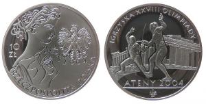 Polen - Poland - 2004 - 10 Zlotych  pp