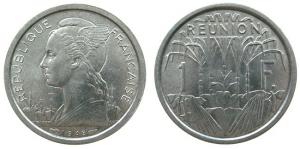 Reunion - 1948 - 1 Franc  unc