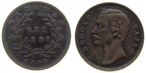 Sarawak - 1886 - 1 Cent  ss