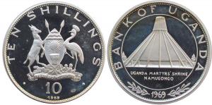 Uganda - 1969 - 10 Shilling  pp
