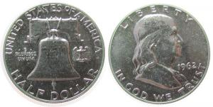 USA - 1962 - 1/2 Dollar  pp
