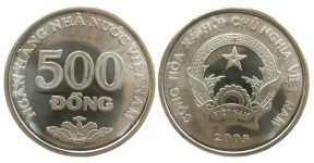 Vietnam - 2003 - 500 Dong  unc
