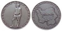 Volksabstimmung im Saarland - 1935 - Medaille  vz-stgl