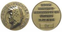 Nördlingen - auf die Deutschen Meisterschaften des Deutschen Fechter-Bundes - 1984 - Medaille  stgl