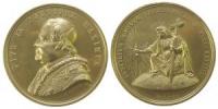 Pius IX (1846-78) - auf den Beginn des 1. Vatikanischen Konzils - 1869 - Medaille  vz