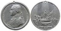 Moritz von Sachsen (1696-1750) Marschall - auf seinen Tod - 1750 - Medaille  vz