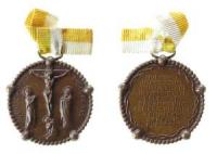 Pius XI. (1922-1939) - auf das Heilige Jahr - 1933 - tragbare Medaille  vz-stgl