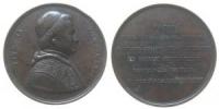 Pius IX (1846-1878) - auf seinen Besuch in den römischen Provinzen - 1857 - Medaille  fast vz