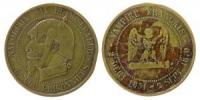 Napoleon III (1852-1870) - satyrische Medaille - 1870 - Medaille  fast ss