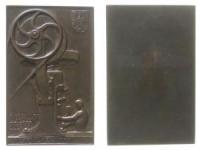 Wien - Medaillenpresse der Hauptmünzamtes - o.J. - Plakette  vz+