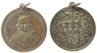 Aurich (Ostfriesland) - auf die 250-Jahrfeier der Ulrichschule - 1896 - tragbare Medaille  ss-vz