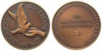 Verband Deutscher Brieftaubenliebhaber e.V. - Aktion Sorgenkind - o.J. - Medaille  vz-stgl