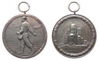 Neuss - auf die Landwirtschaftsausstellung - 1928 - tragbare Medaille  vz