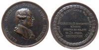 Karl Eugen (1744-1793 ) - auf seinen 100. Geburtstag - 1828 - Medaille  vz