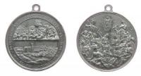 Frankenthal (Oberfranken) - Erinnerung an die Wallfahrt vierzehn Heiligen - o.J. - tragbare Medaille  vz