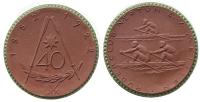 Meissen - 40 Jahre Ruderclub Neptun - 1922 - Medaille  prägefrisch