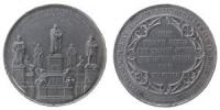 Luther - auf die Enthüllung des Denkmals in Worms - 1868 - Medaille  ss