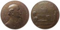 Nahuys Maurin de Graf (1832-1895) - Numismatiker und Historiker - 1890 - Medaille  vz