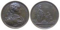 Louis XV. (1715-1774) - auf die Eroberung von Mailand - 1733 - Medaille  vz